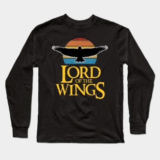 Lord Of The Wings Retro Style Vintage Bird Gift Long Sleeve T-Shirt